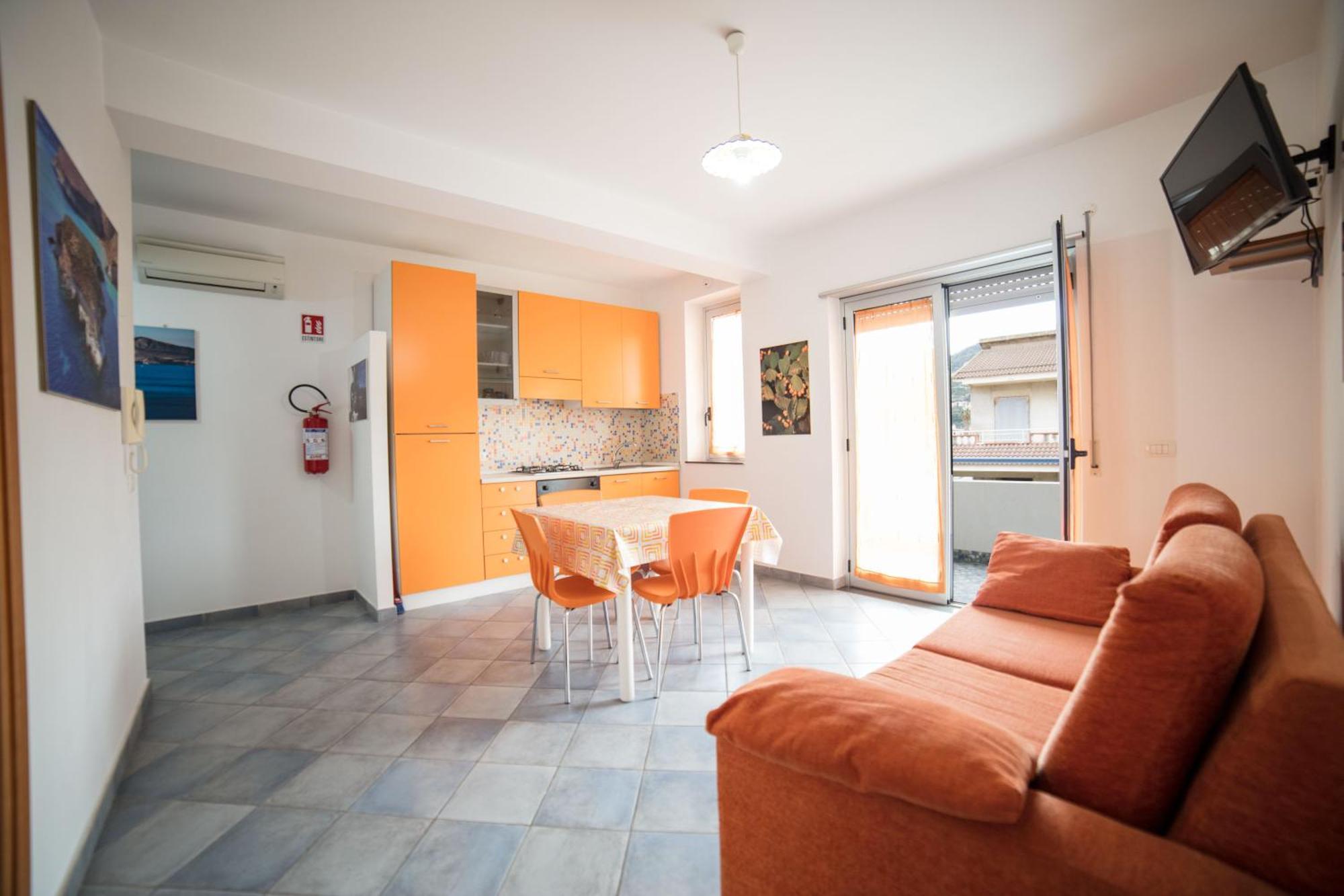 Residence Mare Blu Capo dʼOrlando Exterior foto